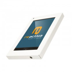 carcasa para tablet modelo universal metálico en blanco