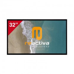 Monitor profesional 32" Reactiva FULL HD 450 cd/m² 24h/7d