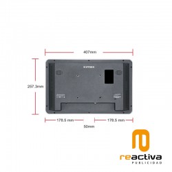 Tablet Reactiva de 15,6" Interactiva 350cd/m2 24/7 (touch screen)
