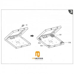 Model Telescòpic de peu (alumini) per a Ipad o Samsung