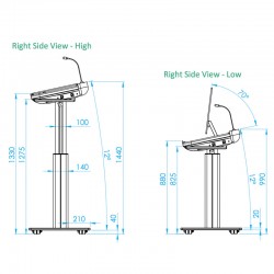 Ficha técnica modelo Reactiva Sinergy GW-MS