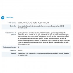 Pantalla interactiva de 75" con Google EDLA (Ranura Slot mini PC)