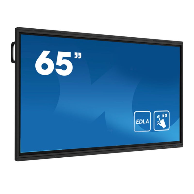 Pantalla interactiva de 65" amb Google EDLA (Ranura Slot mini PC)