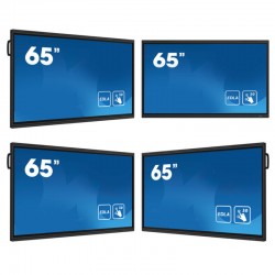 Pantalla interactiva de 65" amb Google EDLA (Ranura Slot mini PC)