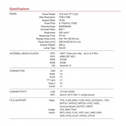 Suport de peu amb pantalla Digital de 15,6” Model Slim