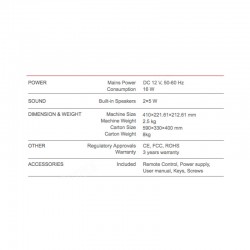 Display model Elements de sobretaula amb Android