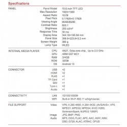 Display model Elements de sobretaula amb Android