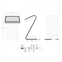 Punto de información modelo Cobra – Señalización digital Android