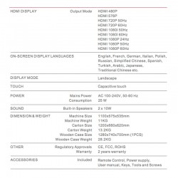 Punto de información modelo Cobra – Señalización digital Android